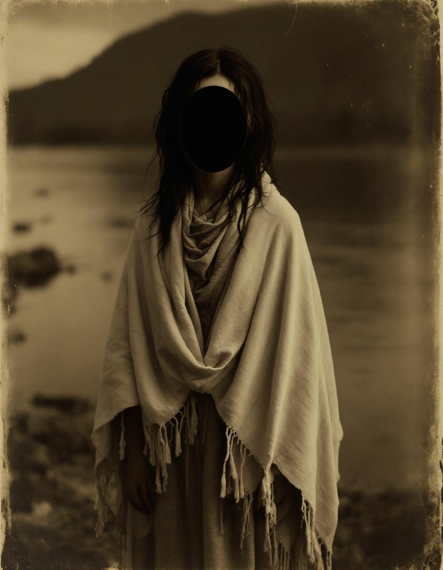 Plate accompanying entry № CCXVII. The Weeping Woman.