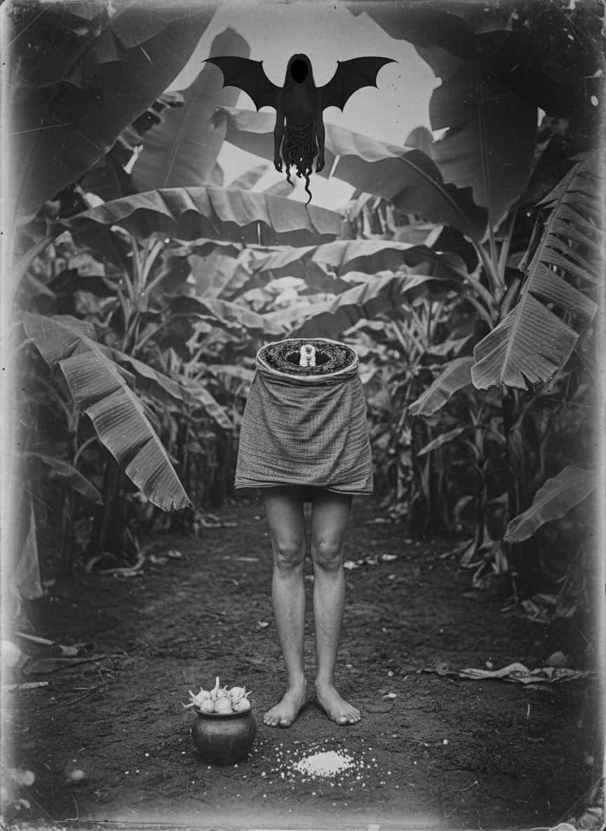 Plate accompanying entry № CCXXXVI. The Manananggal of Capiz.