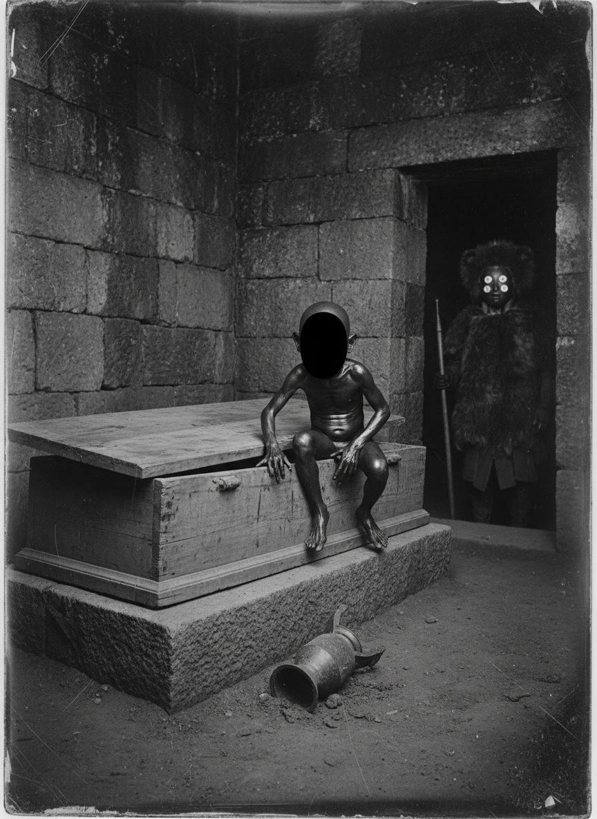 Plate accompanying entry № CCXLIII. The Grave-Eater.